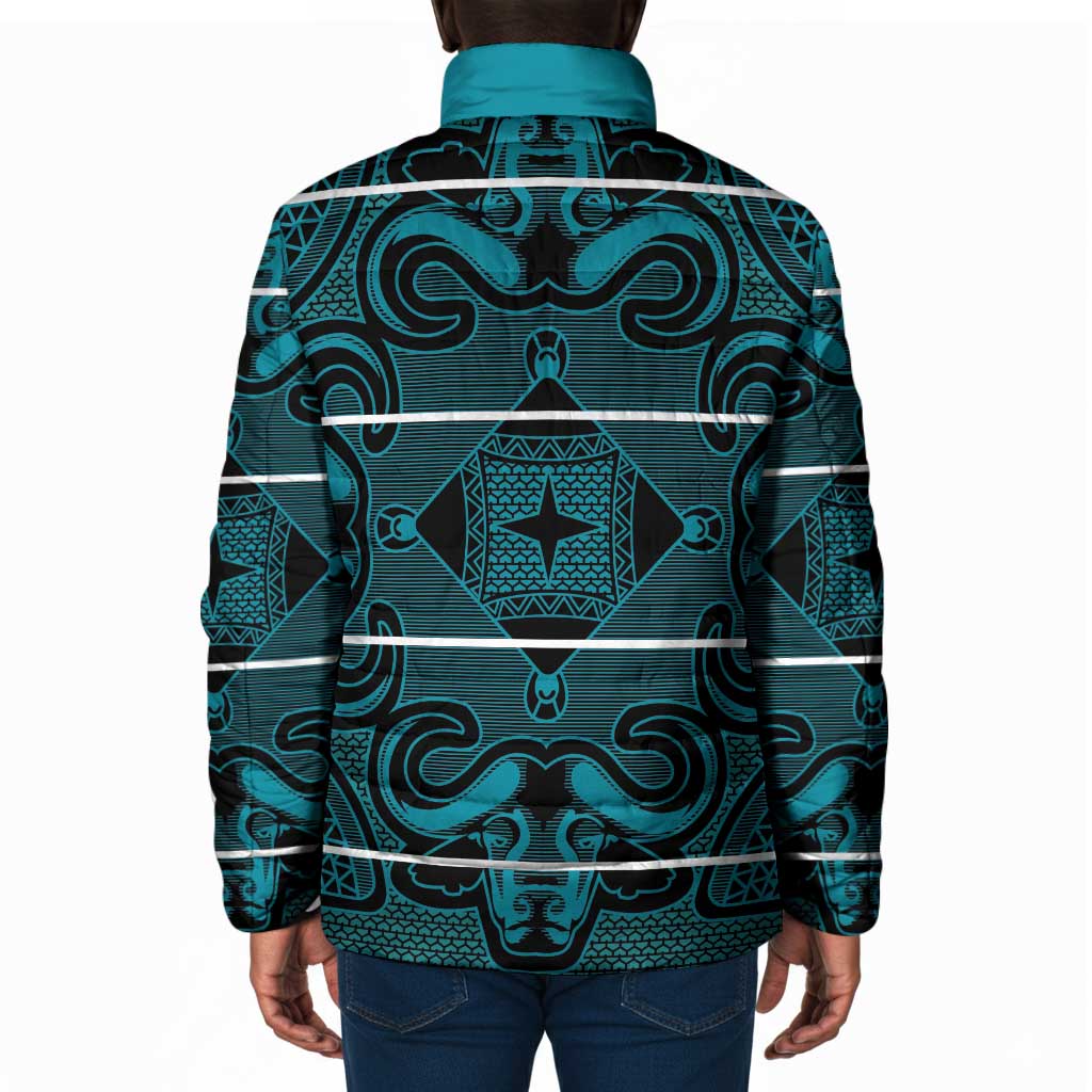 Lesotho Seanamarena - Motlatsi Padded Jacket Basotho Traditional Blanket Style - Lesotho Breeze