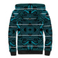 Basotho Blanket Sherpa Hoodie Lesotho Motlatsi Seanamarena Heritage - Lesotho Breeze - African Pride