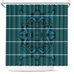 Basotho Blanket Shower Curtain Lesotho Motlatsi Seanamarena Heritage - Lesotho Breeze - African Pride