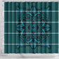 Basotho Blanket Shower Curtain Lesotho Motlatsi Seanamarena Heritage - Lesotho Breeze - African Pride
