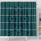Basotho Blanket Shower Curtain Lesotho Motlatsi Seanamarena Heritage - Lesotho Breeze - African Pride