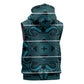 Basotho Blanket Sleeveless Hoodie Lesotho Motlatsi Seanamarena Heritage - Lesotho Breeze - African Pride