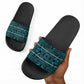 Lesotho Seanamarena - Motlatsi Slide Sandals Basotho Traditional Blanket Style - Lesotho Breeze