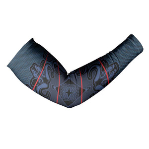 Lesotho Seanamarena - Motlatsi Arm Sleeves Basotho Traditional Blanket Style - Blue