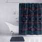 Lesotho Seanamarena - Motlatsi Bathroom Set Basotho Traditional Blanket Style - Blue