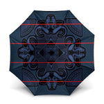Lesotho Seanamarena - Motlatsi Umbrella Basotho Traditional Blanket Style - Blue