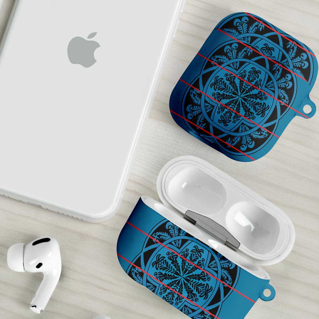 Lesotho Seanamarena - Kharetsa AirPods Case Basotho Traditional Blanket Style
