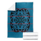 Basotho Blanket Blanket Lesotho Kharetsa Seanamarena Heritage - Blue - African Pride