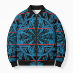 Lesotho Seanamarena - Kharetsa Bomber Puffer Jacket Basotho Traditional Blanket Style