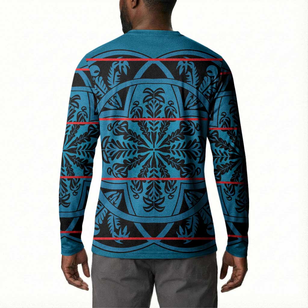 Lesotho Seanamarena - Kharetsa Button Sweatshirt Basotho Traditional Blanket Style