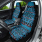 Basotho Blanket Car Seat Cover Lesotho Kharetsa Seanamarena Heritage - Blue - African Pride
