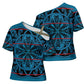 Lesotho Seanamarena - Kharetsa Cross Shoulder Shirt Basotho Traditional Blanket Style