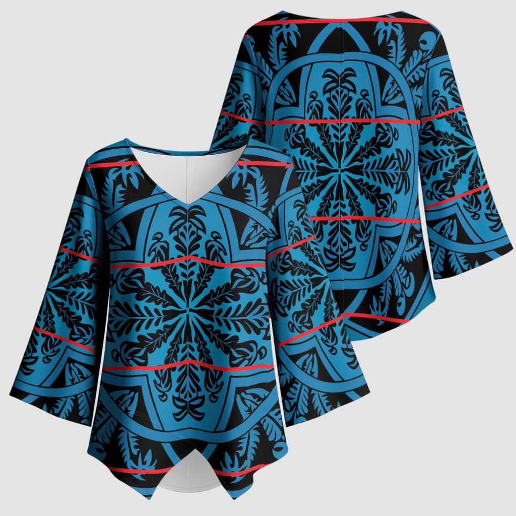 Lesotho Seanamarena - Kharetsa Kimono Sleeve Blouse Basotho Traditional Blanket Style