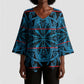 Lesotho Seanamarena - Kharetsa Kimono Sleeve Blouse Basotho Traditional Blanket Style