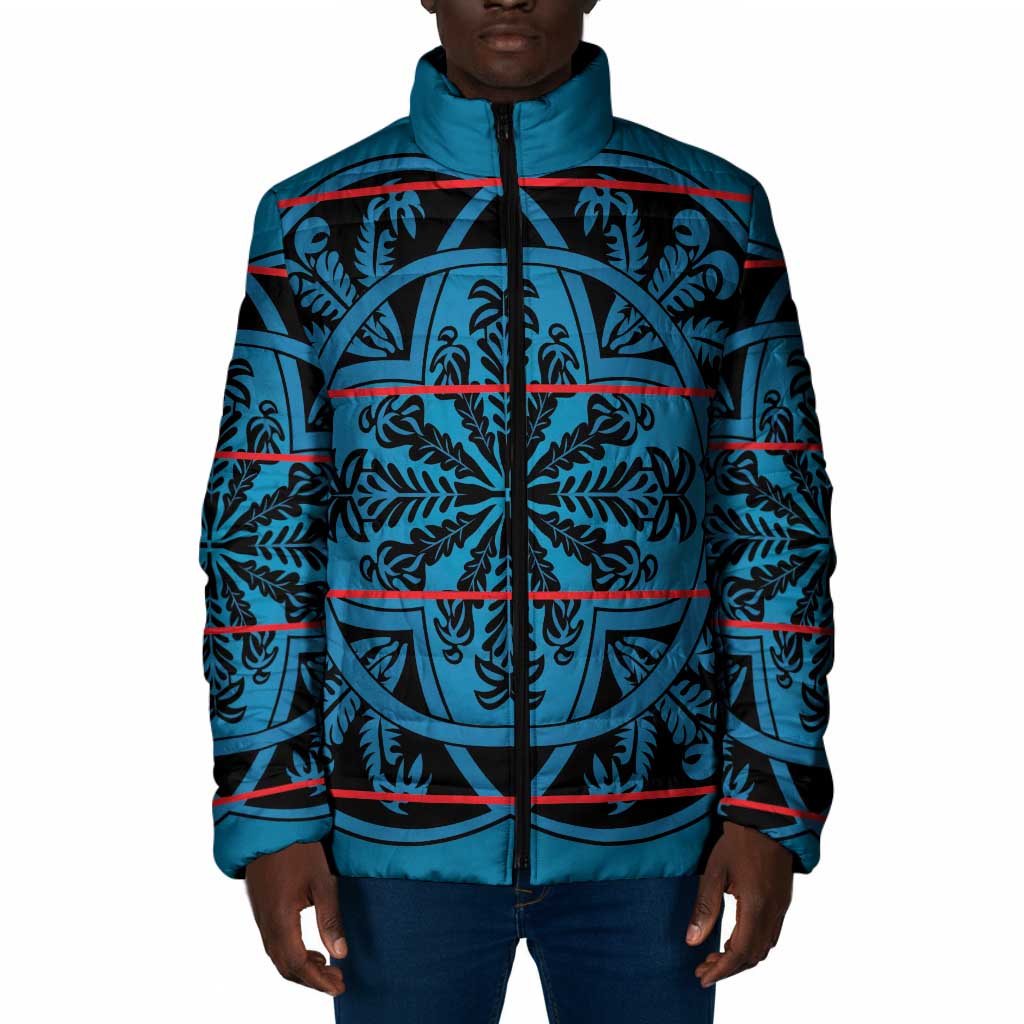 Lesotho Seanamarena - Kharetsa Padded Jacket Basotho Traditional Blanket Style