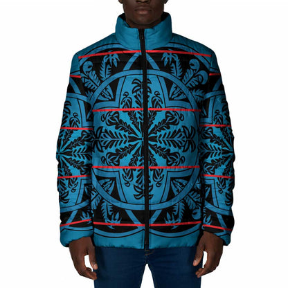 Lesotho Seanamarena - Kharetsa Padded Jacket Basotho Traditional Blanket Style