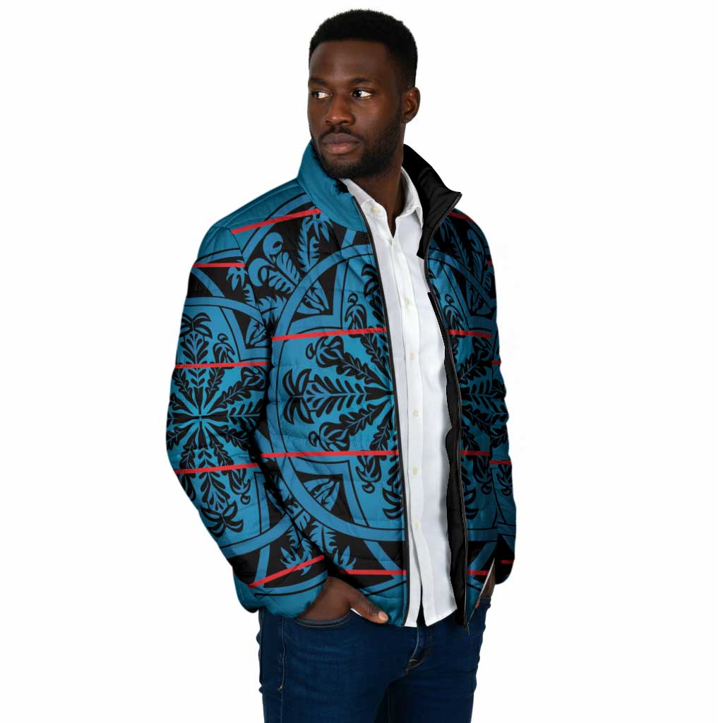Lesotho Seanamarena - Kharetsa Padded Jacket Basotho Traditional Blanket Style