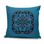 Lesotho Seanamarena - Kharetsa Pillow Cover Basotho Traditional Blanket Style