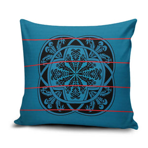 Lesotho Seanamarena - Kharetsa Pillow Cover Basotho Traditional Blanket Style