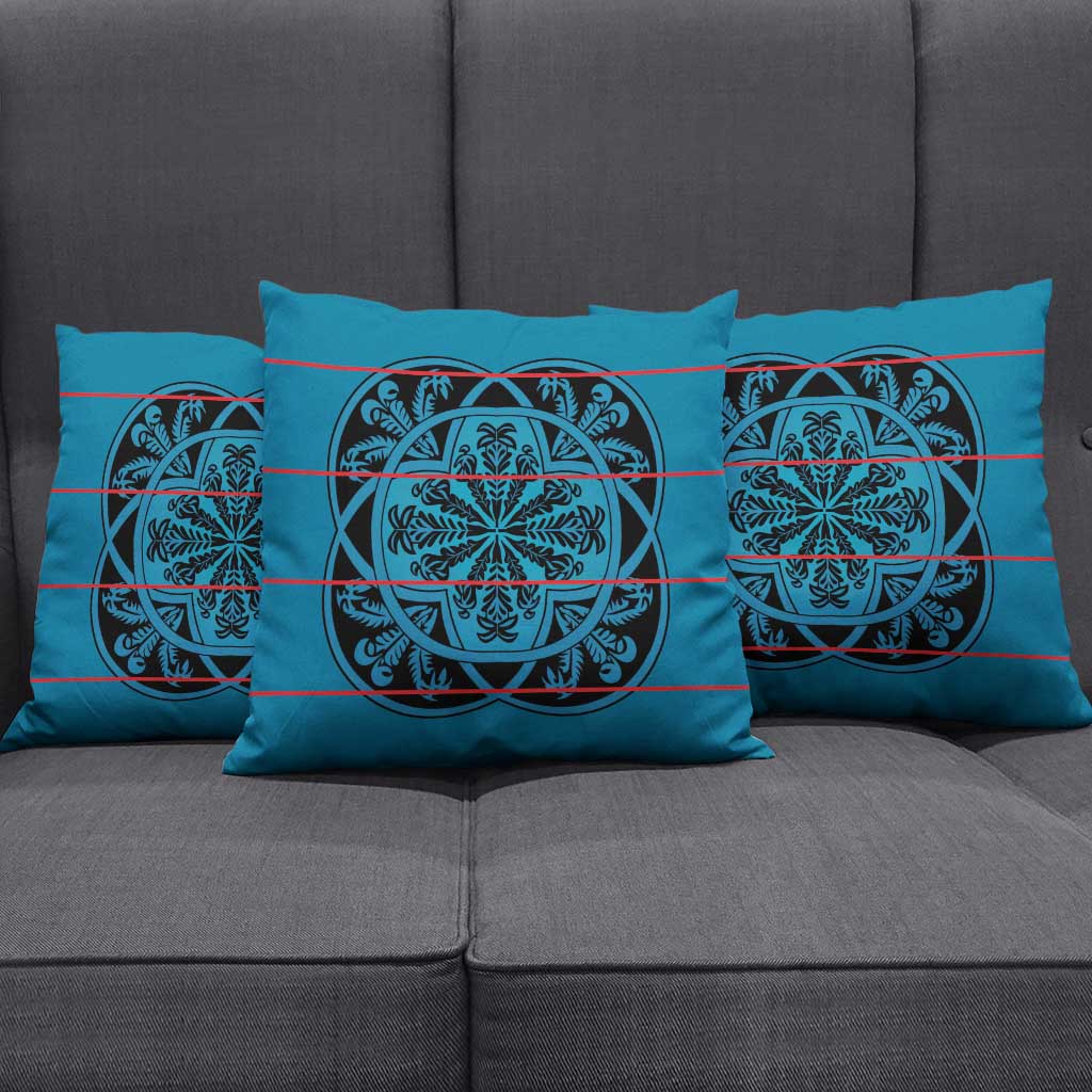 Lesotho Seanamarena - Kharetsa Pillow Cover Basotho Traditional Blanket Style