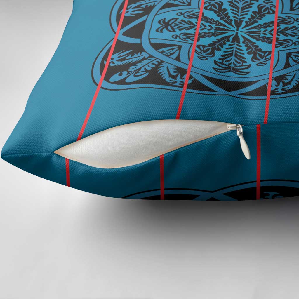 Lesotho Seanamarena - Kharetsa Pillow Cover Basotho Traditional Blanket Style