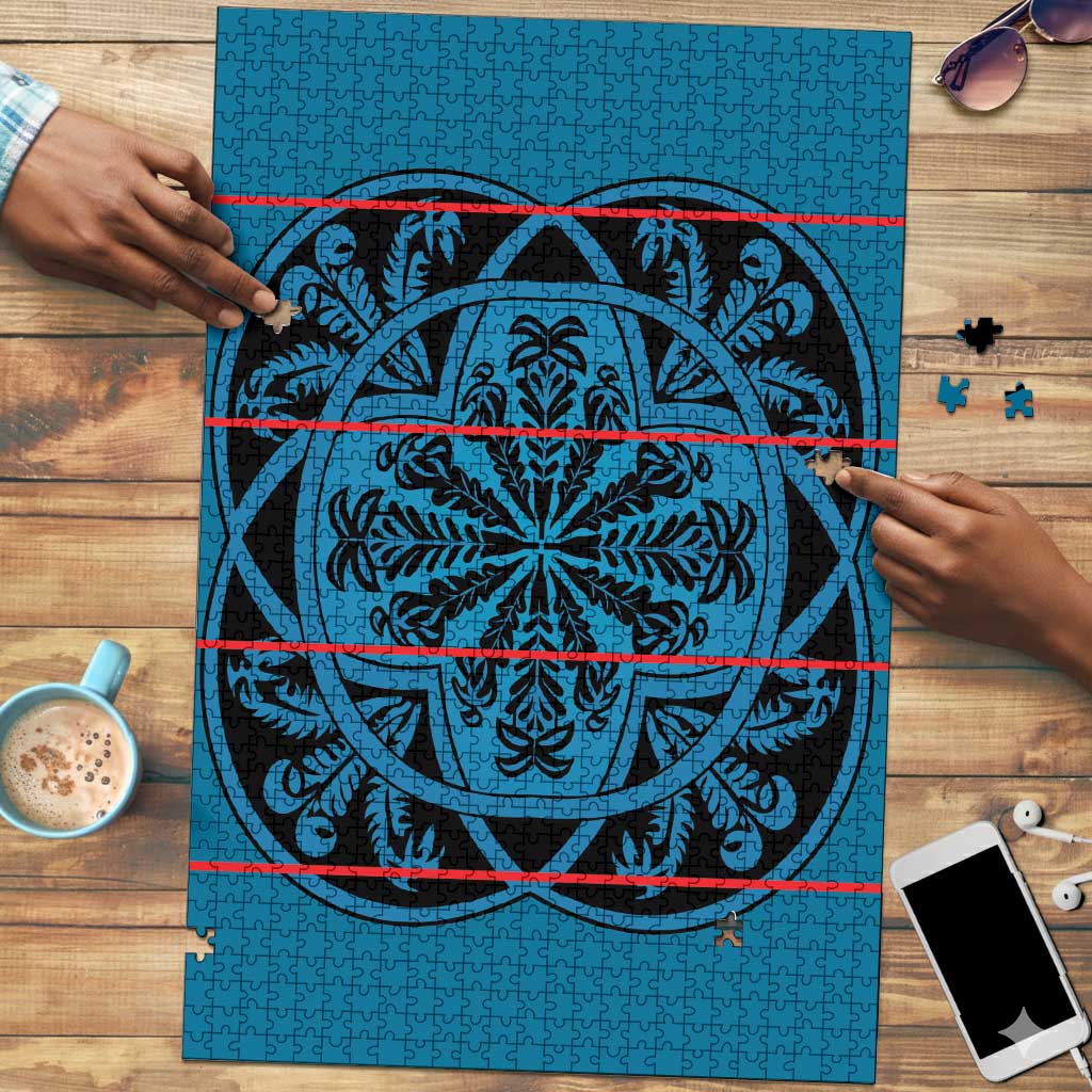 Lesotho Seanamarena - Kharetsa Puzzle Basotho Traditional Blanket Style
