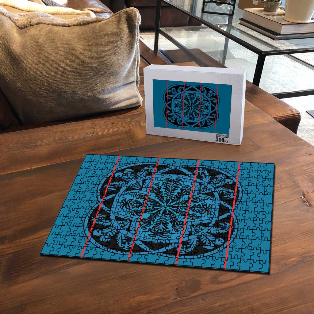 Lesotho Seanamarena - Kharetsa Puzzle Basotho Traditional Blanket Style