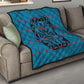 Basotho Blanket Quilt Lesotho Kharetsa Seanamarena Heritage - Blue - African Pride
