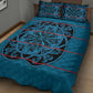 Basotho Blanket Quilt Bed Set Lesotho Kharetsa Seanamarena Heritage - Blue - African Pride