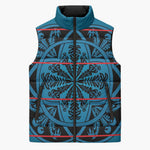 Lesotho Seanamarena - Kharetsa Sleeveless Puffer Jacket Basotho Traditional Blanket Style