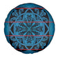 Basotho Blanket Spare Tire Cover Lesotho Kharetsa Seanamarena Heritage - Blue - African Pride