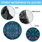 Basotho Blanket Spare Tire Cover Lesotho Kharetsa Seanamarena Heritage - Blue - African Pride