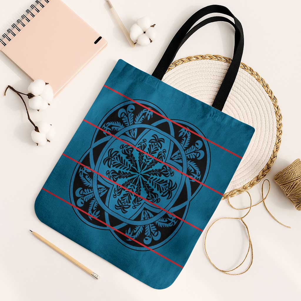 Lesotho Seanamarena - Kharetsa Tote Bag Basotho Traditional Blanket Style
