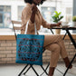 Lesotho Seanamarena - Kharetsa Tote Bag Basotho Traditional Blanket Style