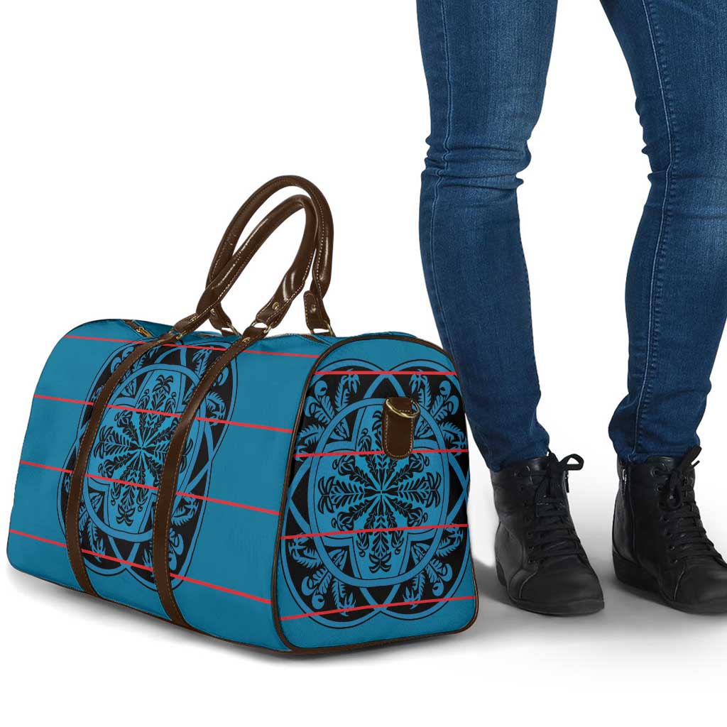 Lesotho Seanamarena - Kharetsa Travel Bag Basotho Traditional Blanket Style