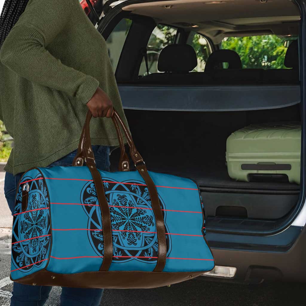 Lesotho Seanamarena - Kharetsa Travel Bag Basotho Traditional Blanket Style