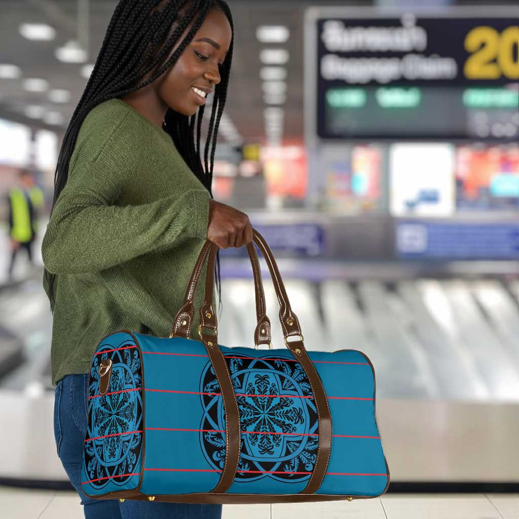 Lesotho Seanamarena - Kharetsa Travel Bag Basotho Traditional Blanket Style