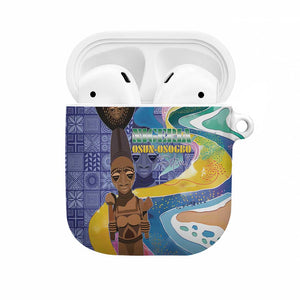 Nigeria Osun-Osogbo Festival AirPods Case Oshun God - Yoruba Pattern