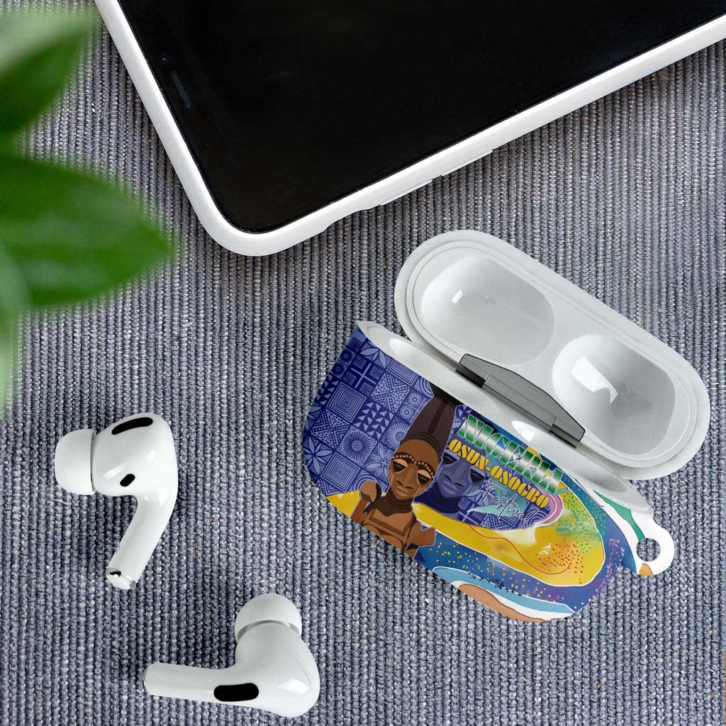 Nigeria Osun-Osogbo Festival AirPods Case Oshun God - Yoruba Pattern