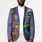 Nigeria Osun-Osogbo Festival Blazer Oshun God - Yoruba Pattern