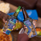 Nigeria Osun-Osogbo Festival 4 in 1 Can Cooler Tumbler Oshun God - Yoruba Pattern - African Pride