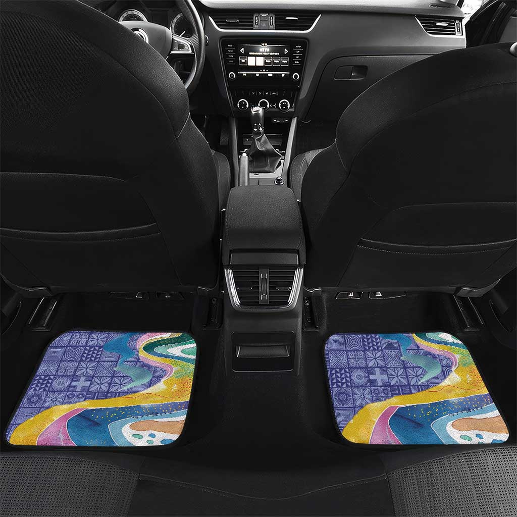 Nigeria Osun-Osogbo Festival Car Mats Oshun God - Yoruba Pattern - African Pride