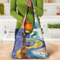 Nigeria Osun-Osogbo Festival Grocery Bag Oshun God - Yoruba Pattern - African Pride