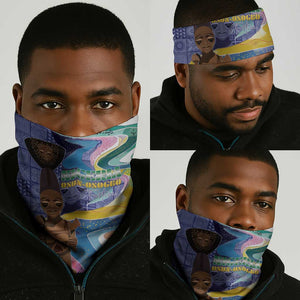 Nigeria Osun-Osogbo Festival Neck Gaiter Oshun God - Yoruba Pattern LT15