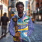 Nigeria Osun-Osogbo Festival Zip Hoodie Oshun God - Yoruba Pattern - African Pride