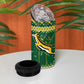 South Africa Christmas Rugby 4 in 1 Can Cooler Tumbler Springboks Geseende Kersfees