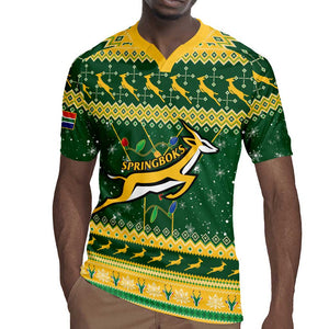 South Africa Christmas Rugby Rugby Jersey Springboks Geseende Kersfees