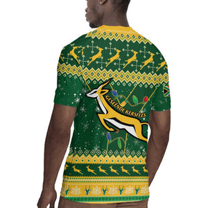 South Africa Christmas Rugby Rugby Jersey Springboks Geseende Kersfees