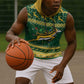 South Africa Christmas Rugby Sleeveless Hoodie Springboks Geseende Kersfees - African Pride