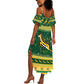 South Africa Christmas Rugby Summer Maxi Dress Springboks Geseende Kersfees